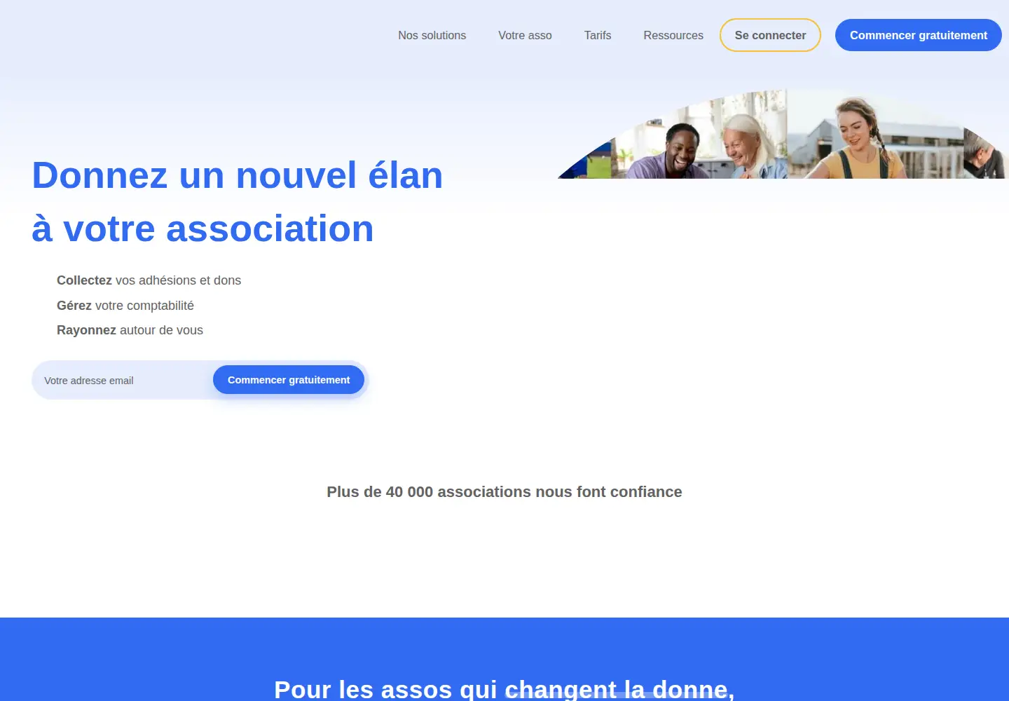 Screenshot of assoconnect.com