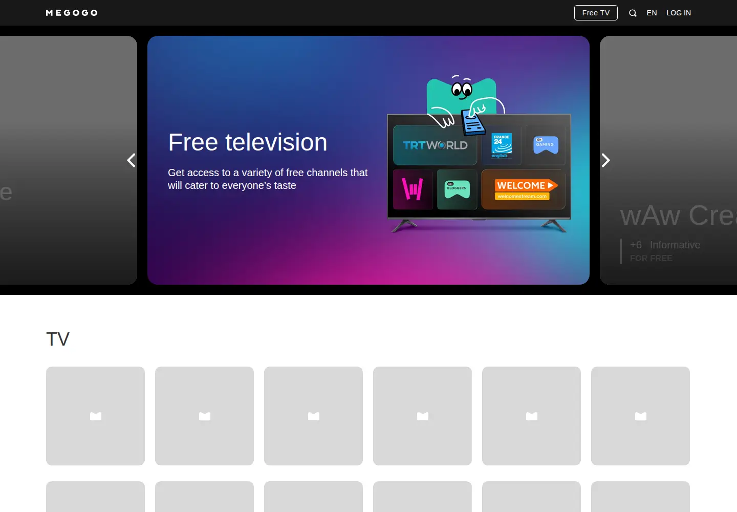 Screenshot of megogo.net