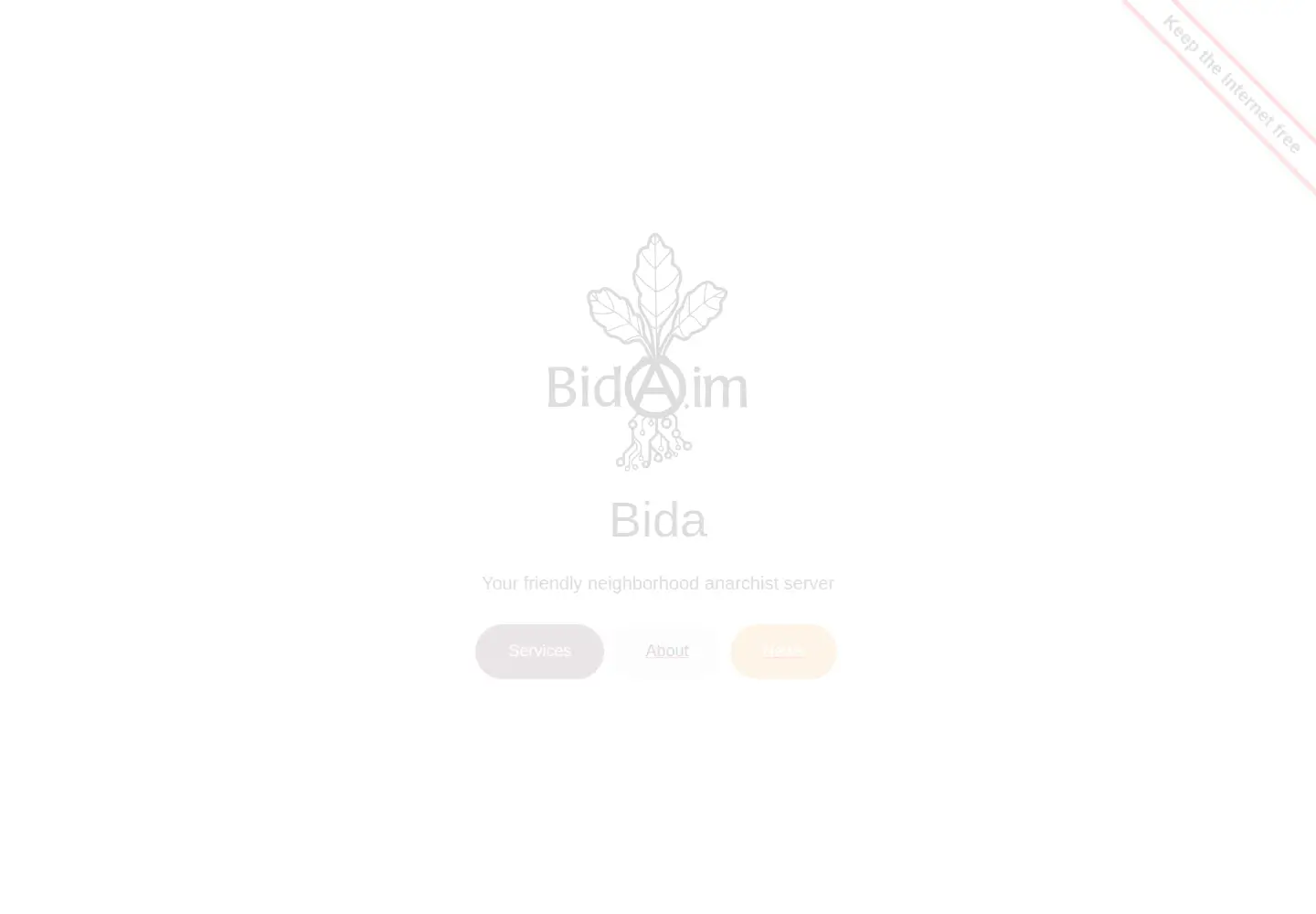 Screenshot of bida.im