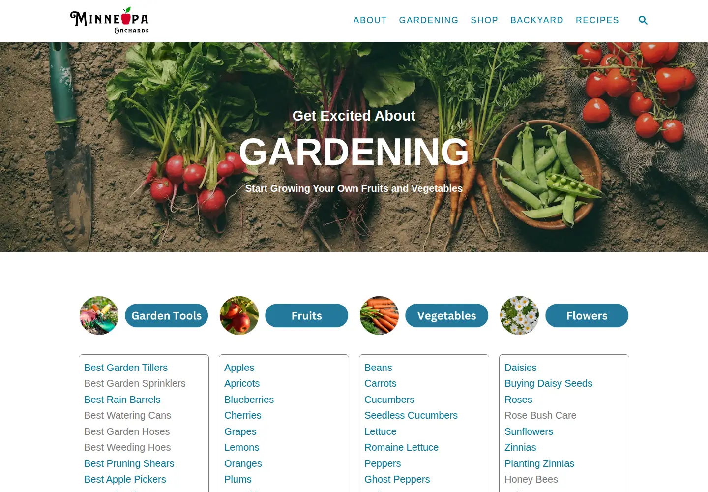 Screenshot of minnetonkaorchards.com