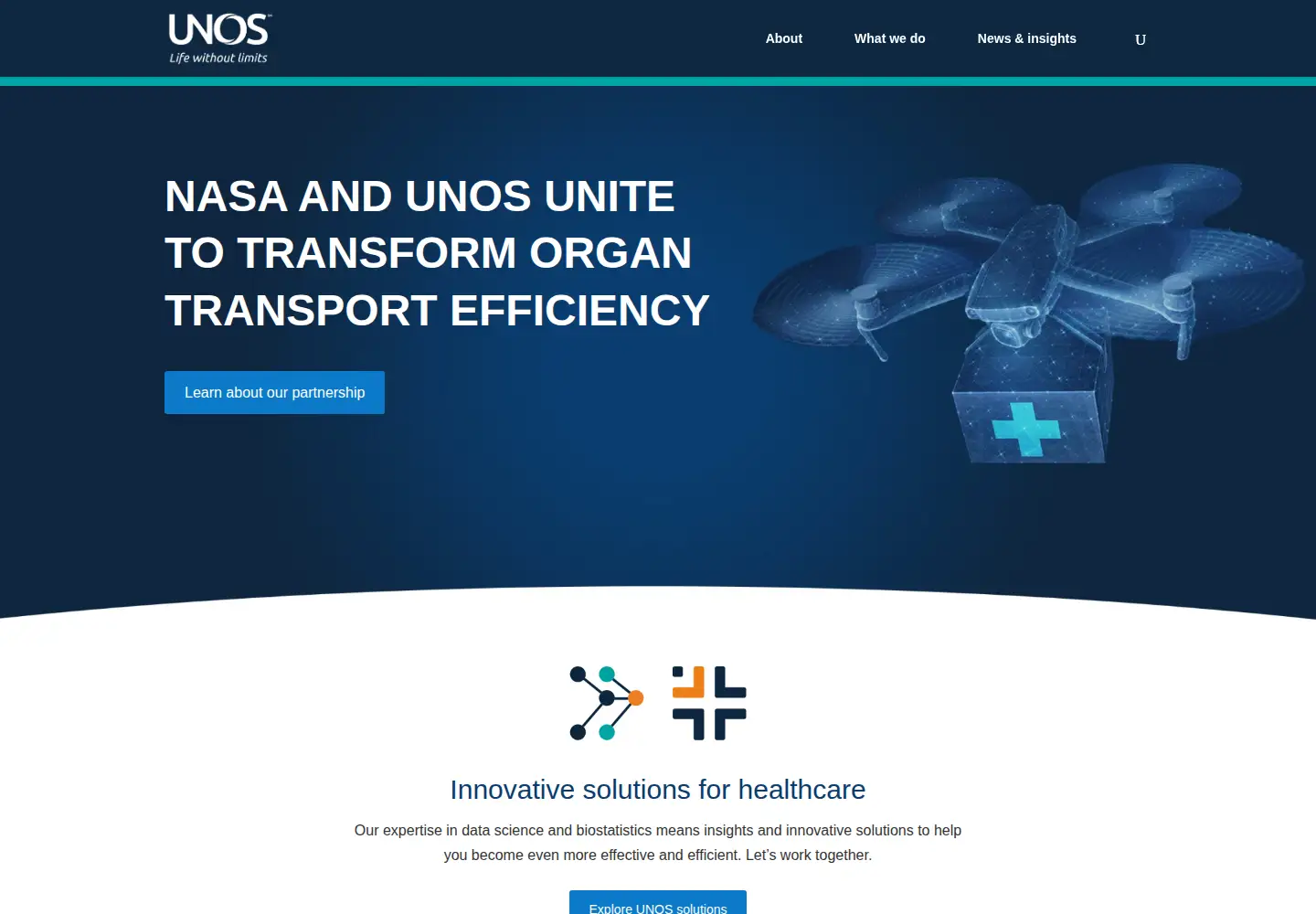 Screenshot of unos.org