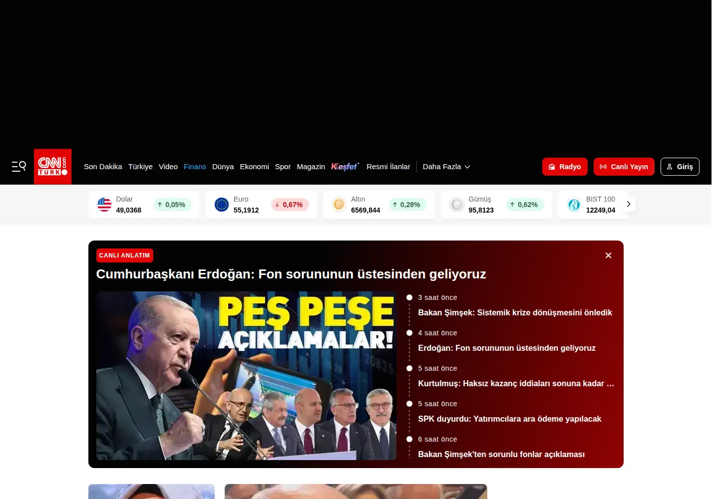 Screenshot of cnnturk.com