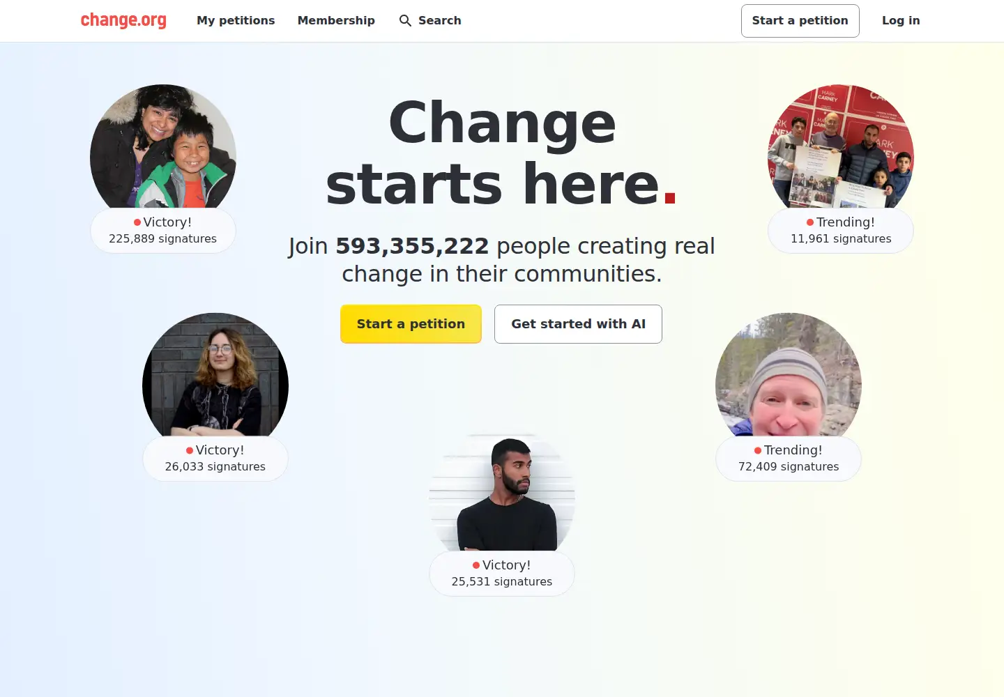 Screenshot of c.org