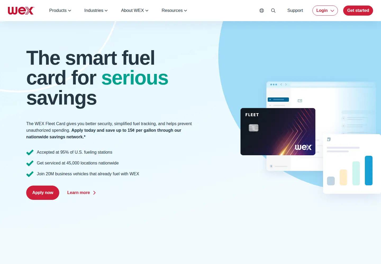 Screenshot of wexinc.com