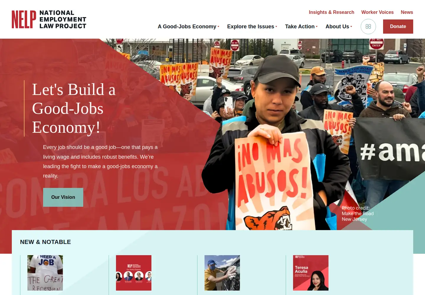 Screenshot of nelp.org