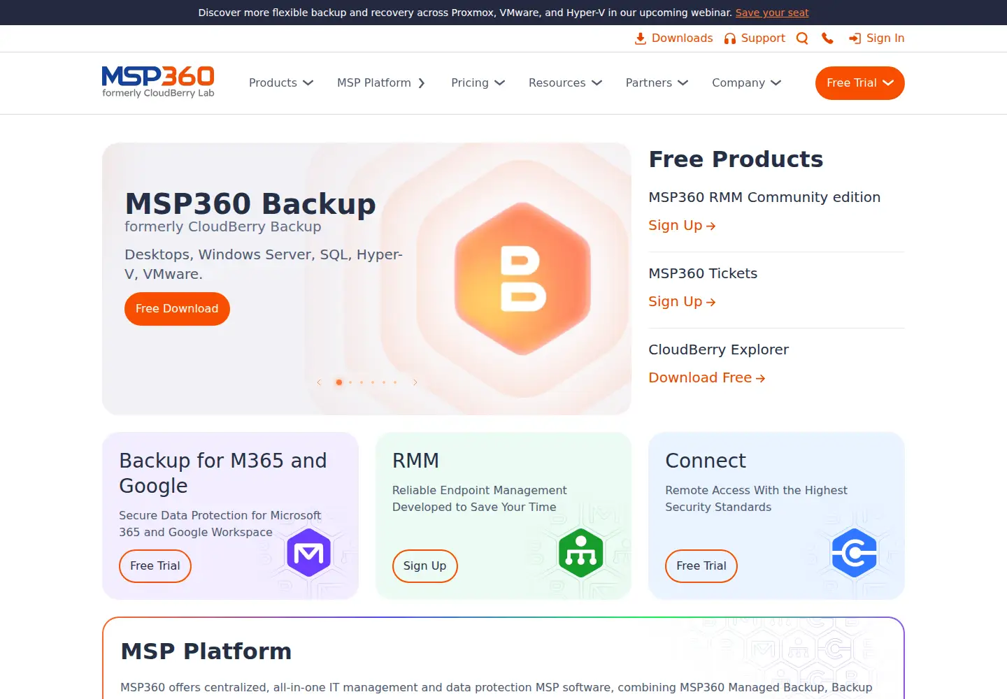 Screenshot of cloudberrylab.com
