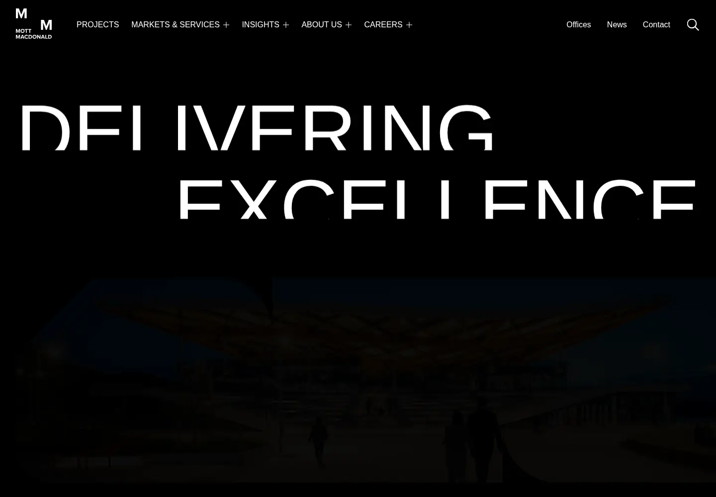 Screenshot of mottmac.com