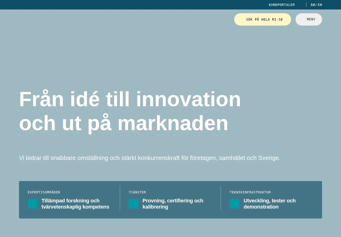 Screenshot of ri.se