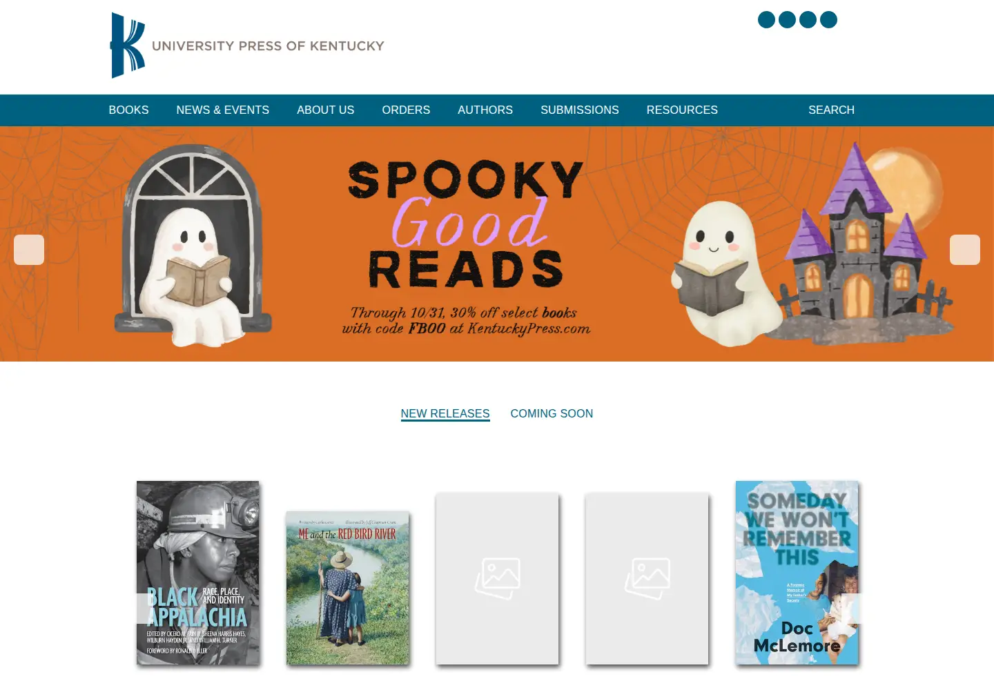 Screenshot of kentuckypress.com