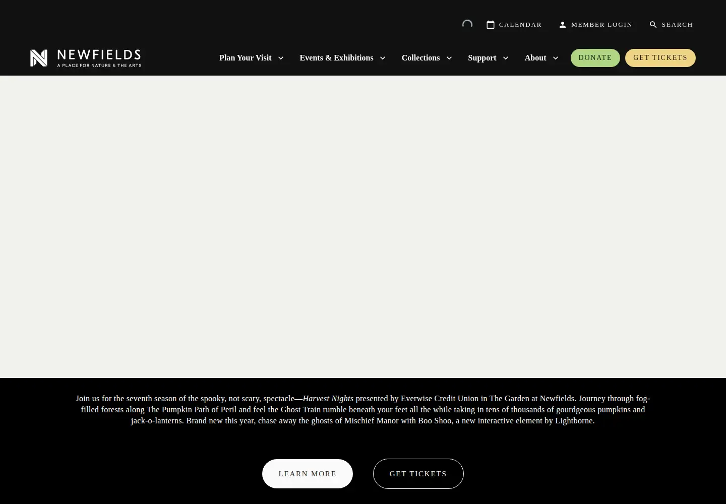 Screenshot of discovernewfields.org
