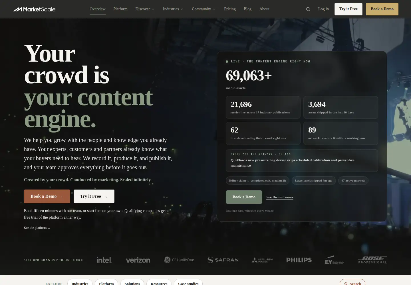 Screenshot of marketscale.com