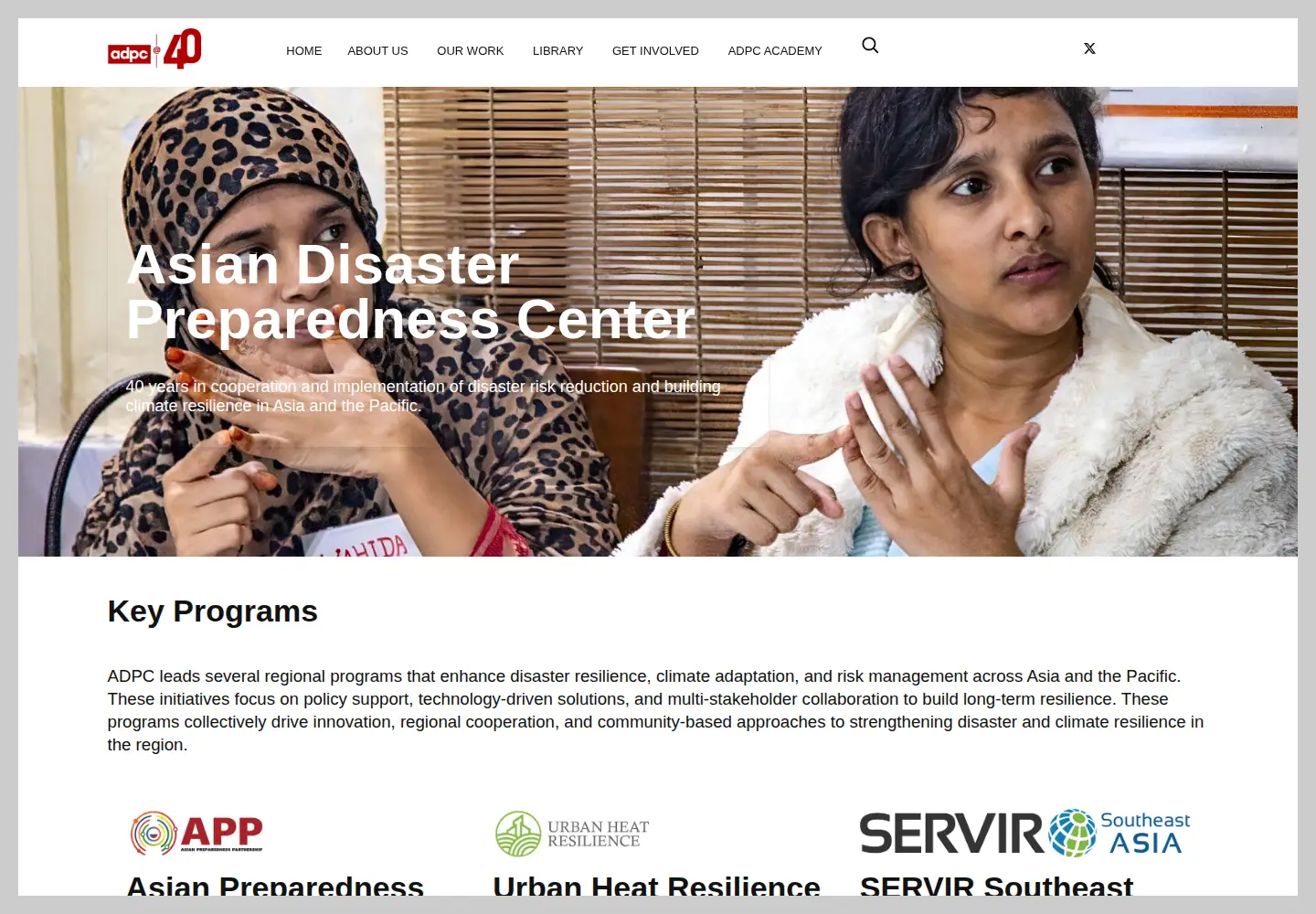 Screenshot of adpc.net