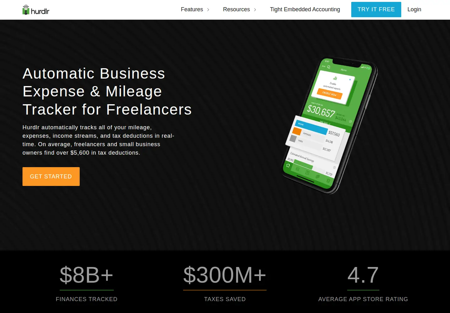 Screenshot of hurdlr.com