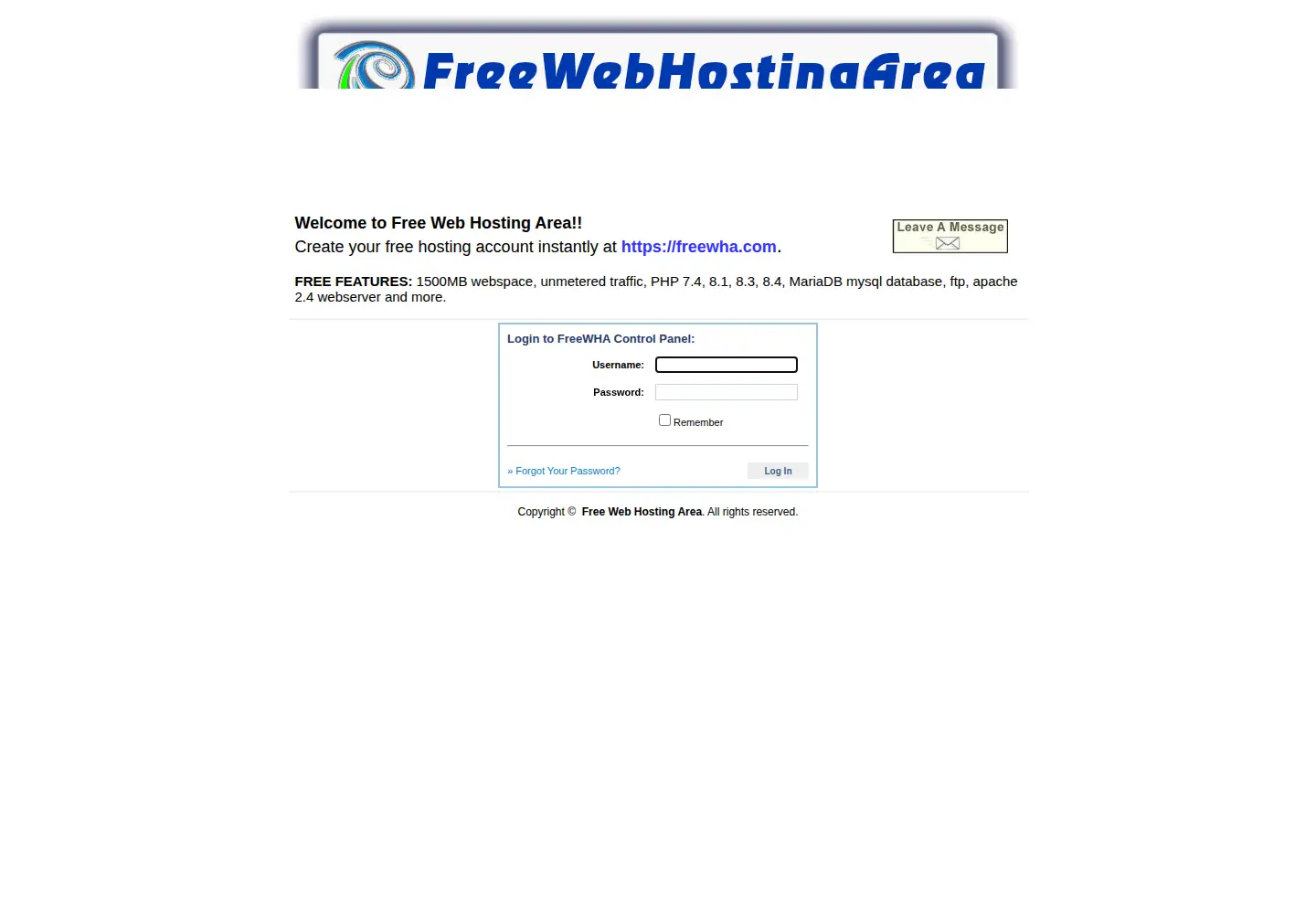 Screenshot of freetzi.com
