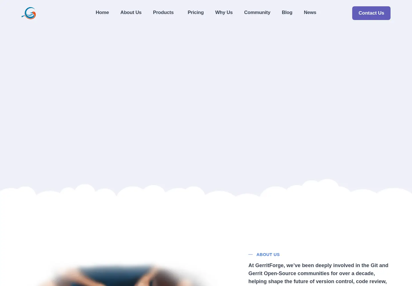 Screenshot of gerritforge.com