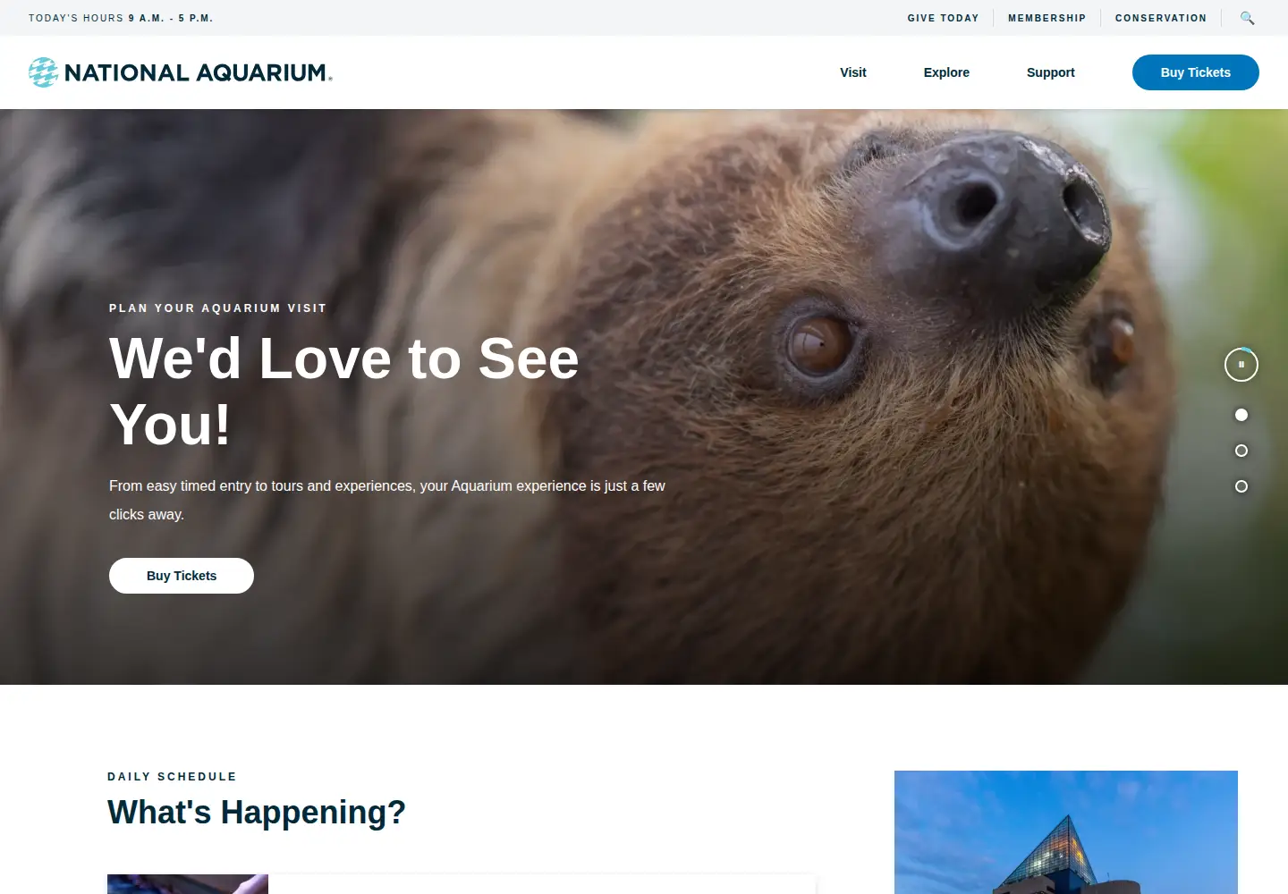 Screenshot of aqua.org