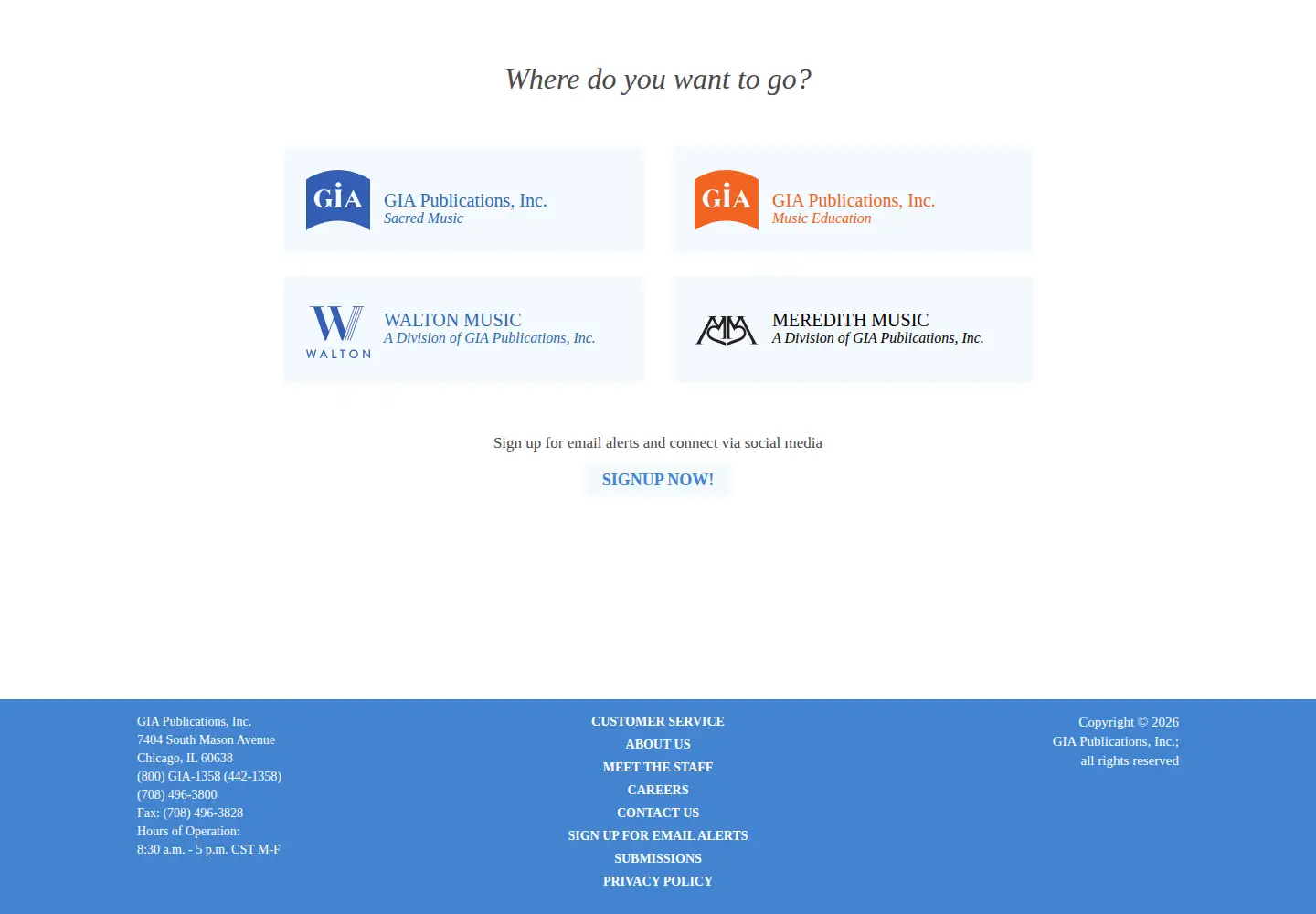 Screenshot of giamusic.com