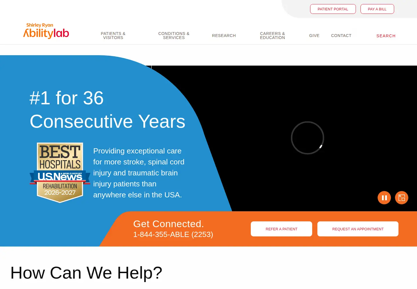 Screenshot of sralab.org