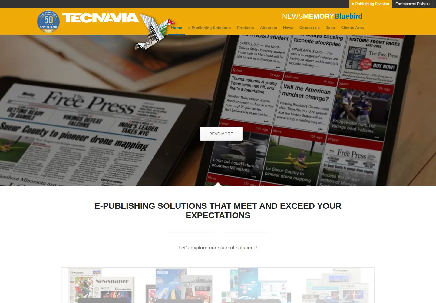 Screenshot of newsmemory.com