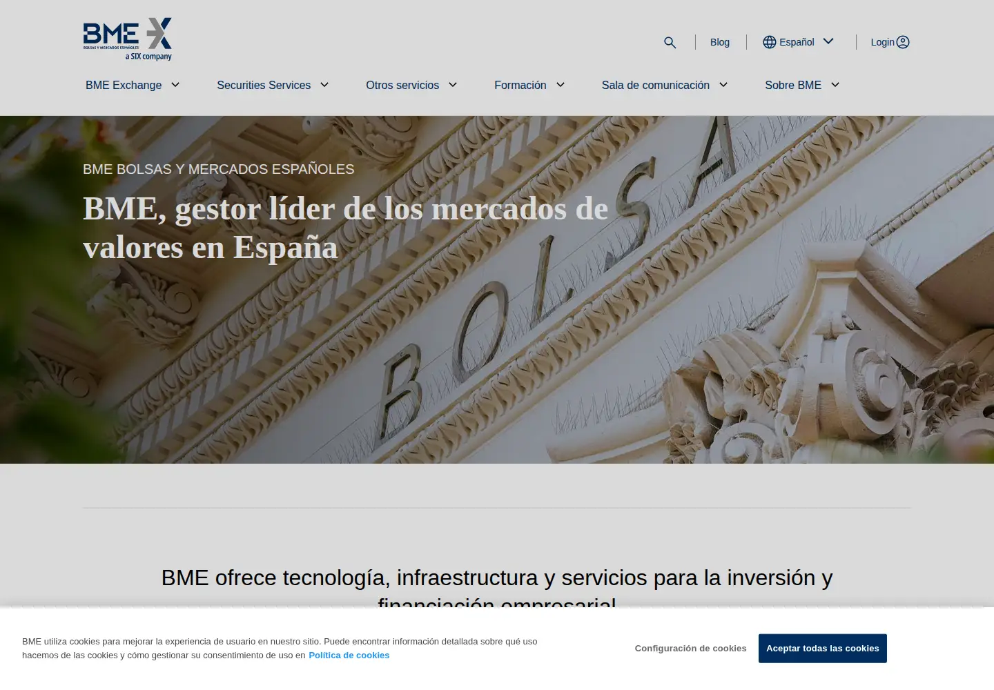 Screenshot of bolsasymercados.es