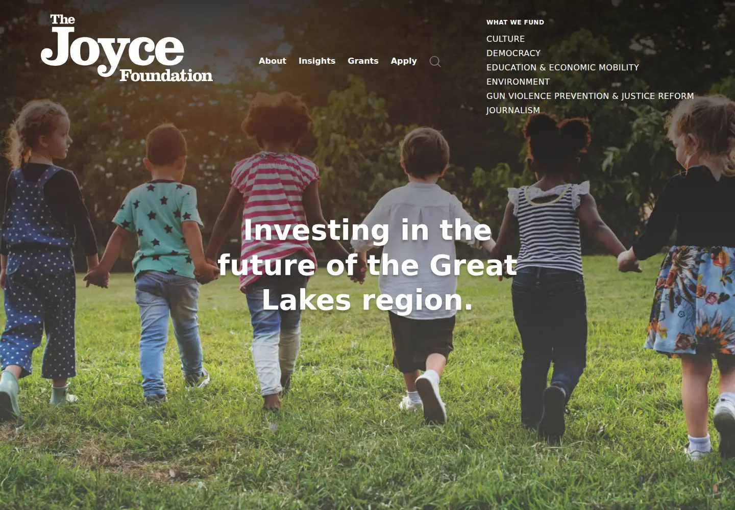 Screenshot of joycefdn.org