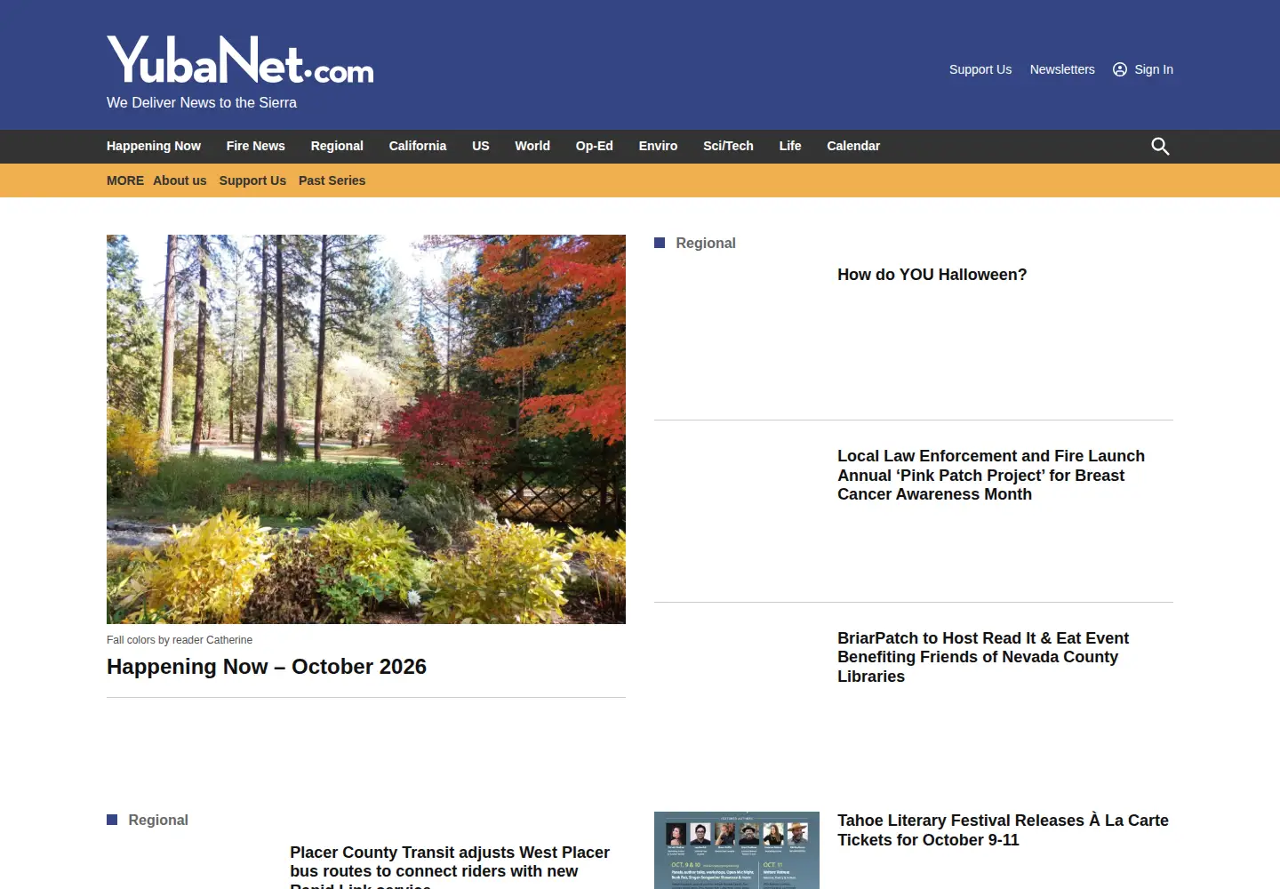 Screenshot of yubanet.com