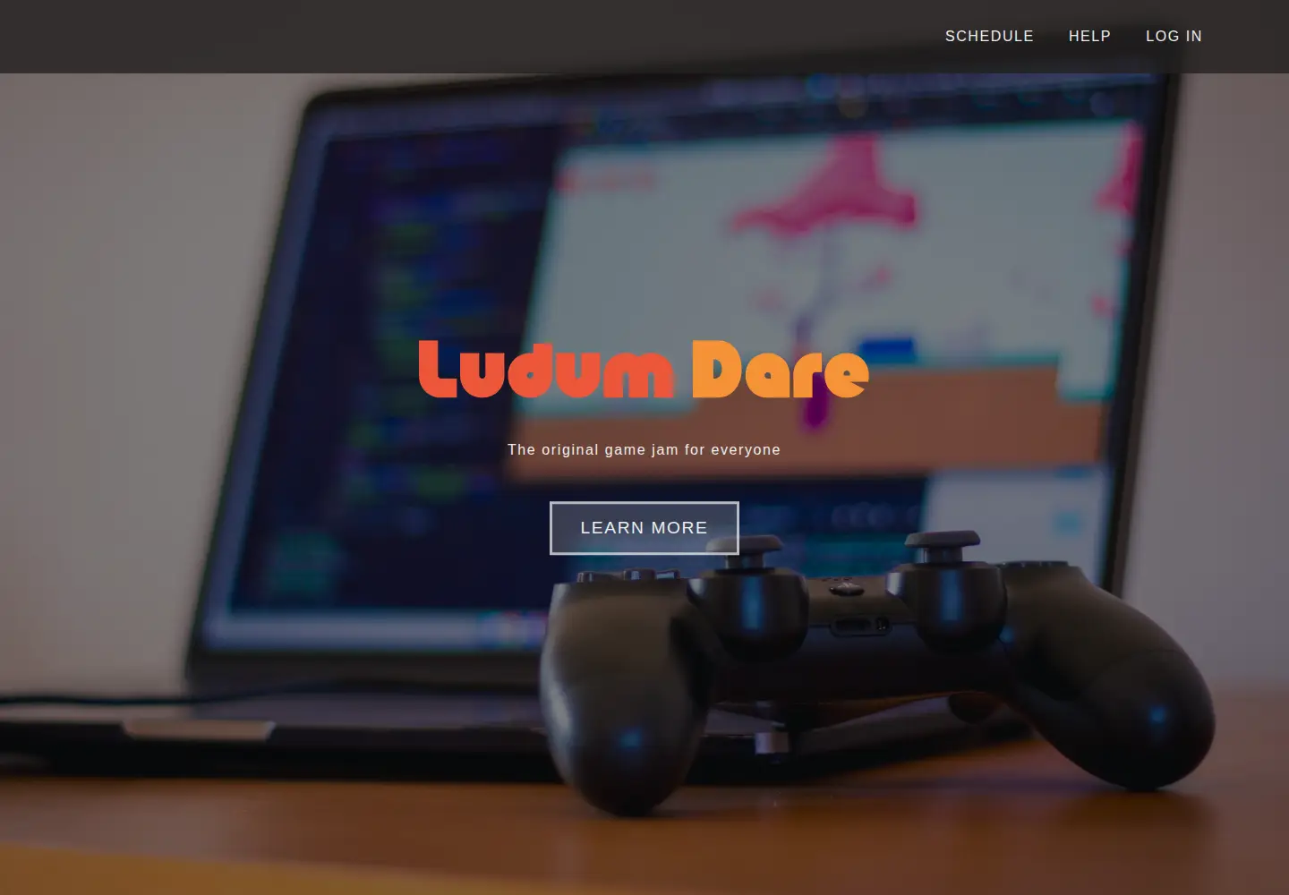 Screenshot of ludumdare.com