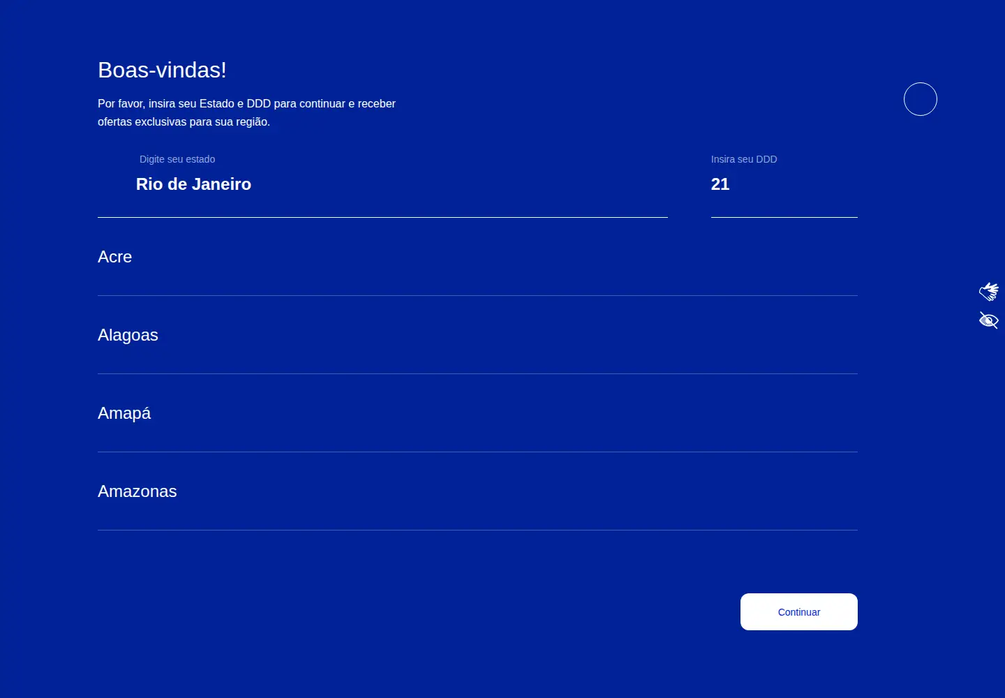 Screenshot of tim.com.br