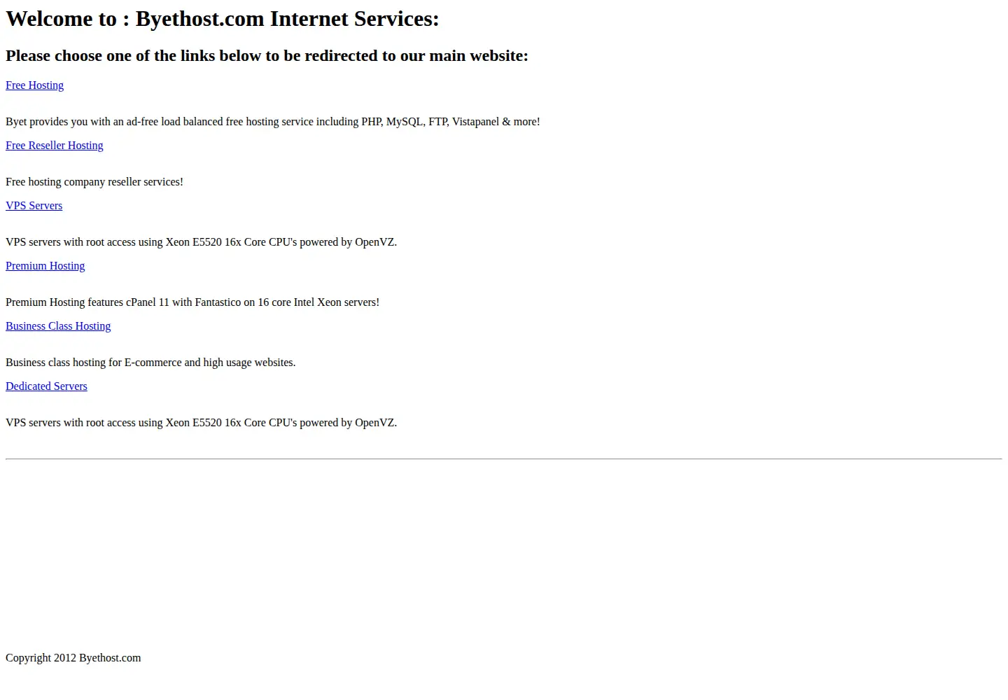 Screenshot of 22web.org