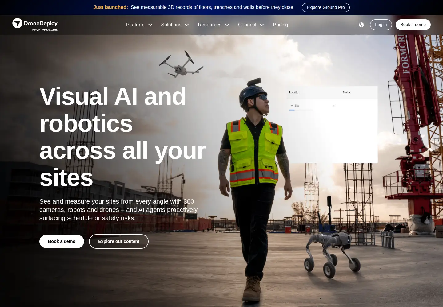 Screenshot of dronedeploy.com