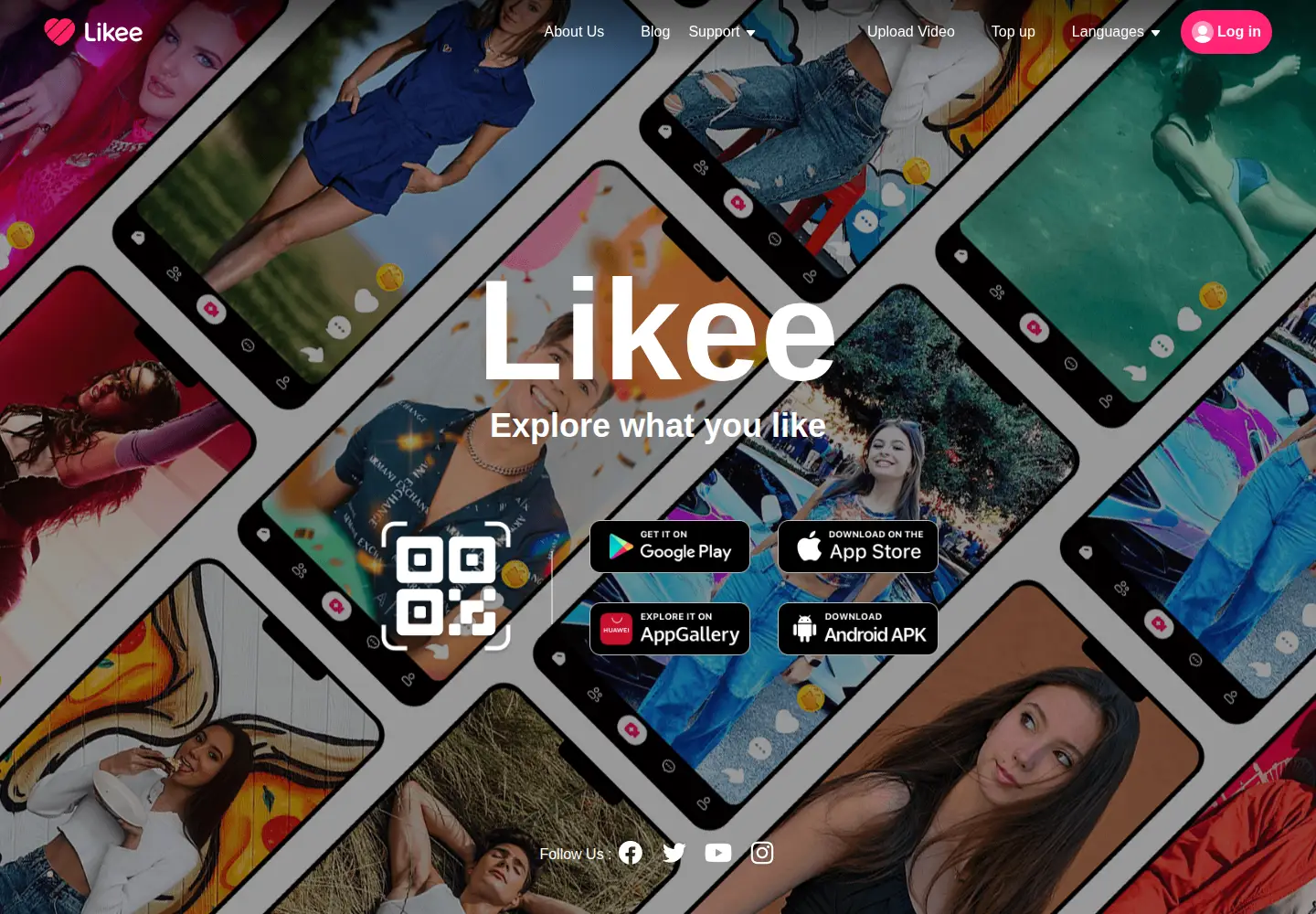 Screenshot of likee.video