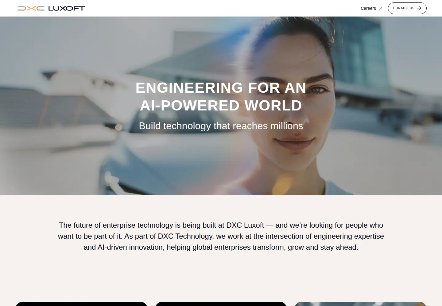 Screenshot of luxoft.com