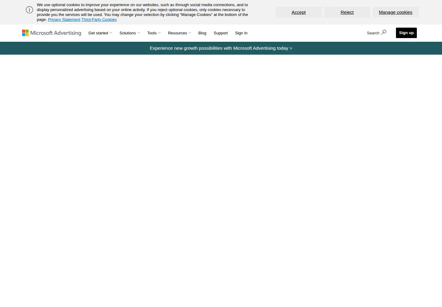Screenshot of xandr.com