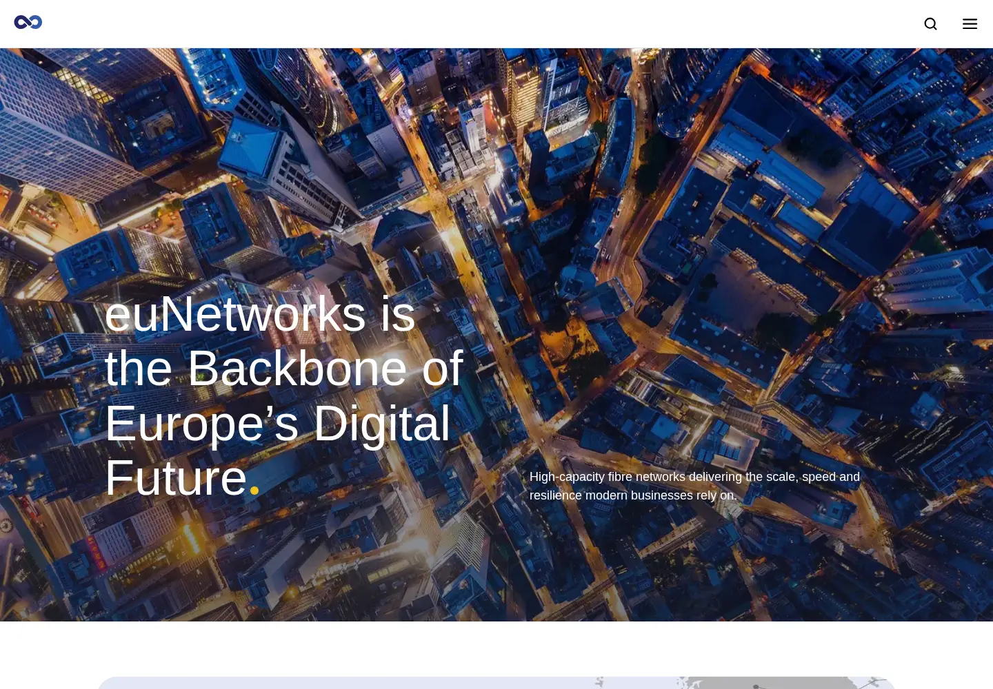 Screenshot of eunetworks.com