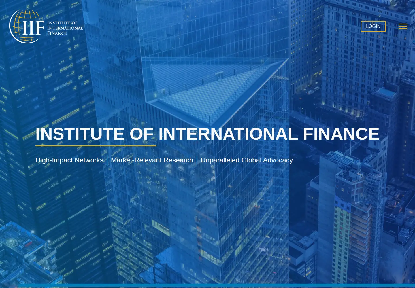 Screenshot of iif.com