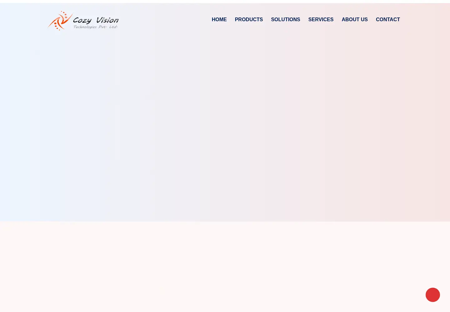 Screenshot of cozyvision.com