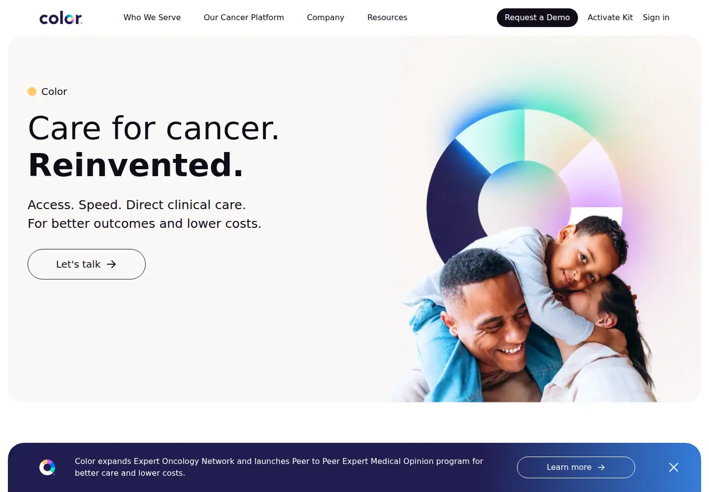 Screenshot of color.com