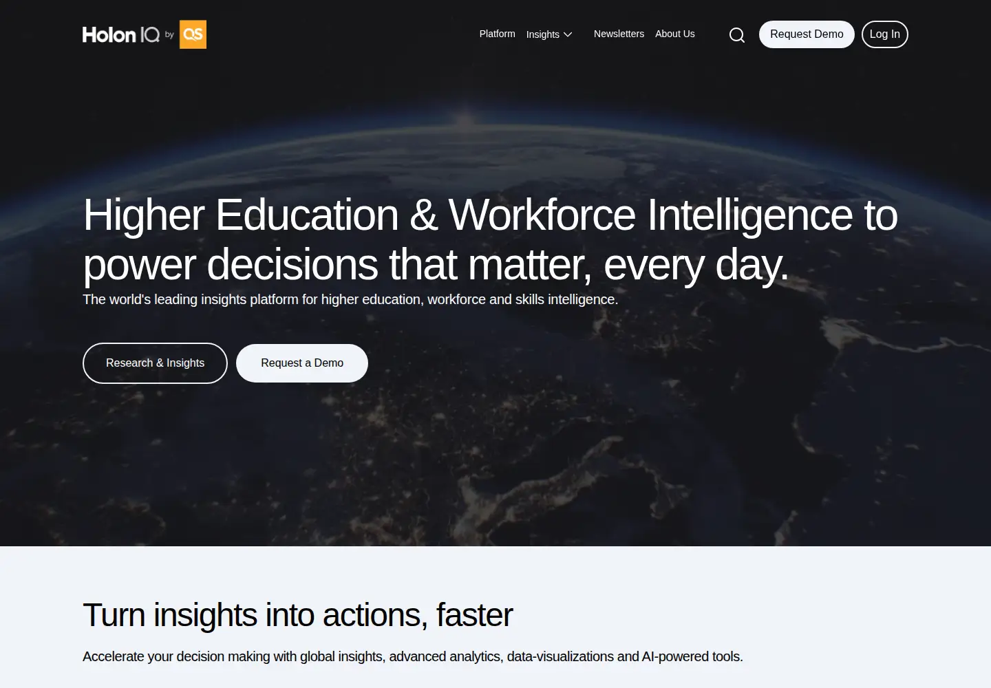 Screenshot of holoniq.com