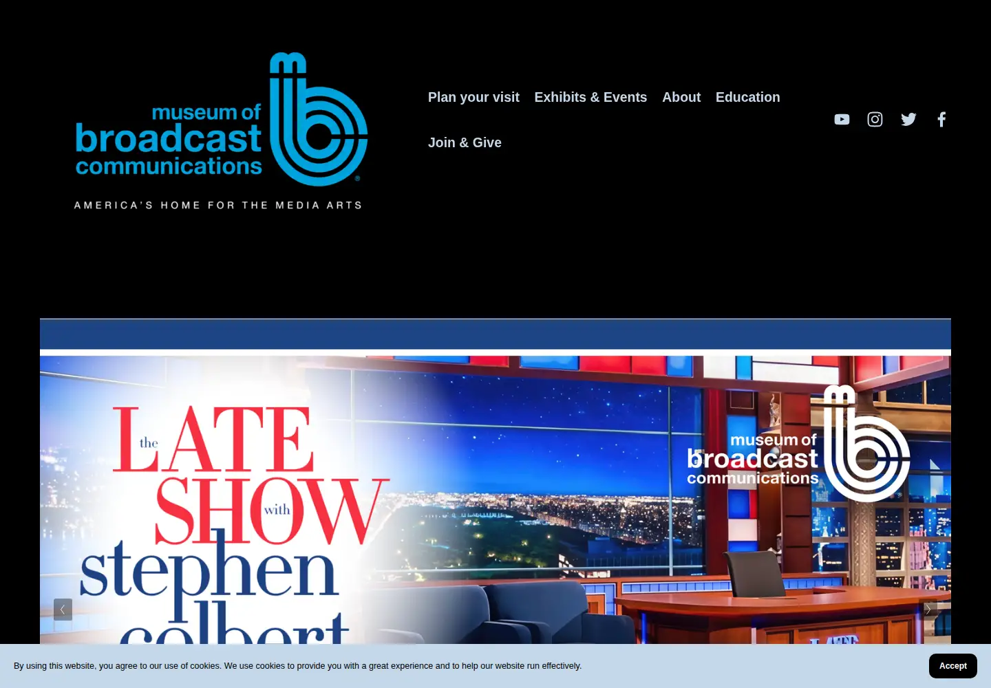 Screenshot of museum.tv