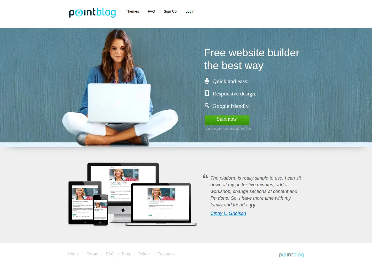 Screenshot of pointblog.net