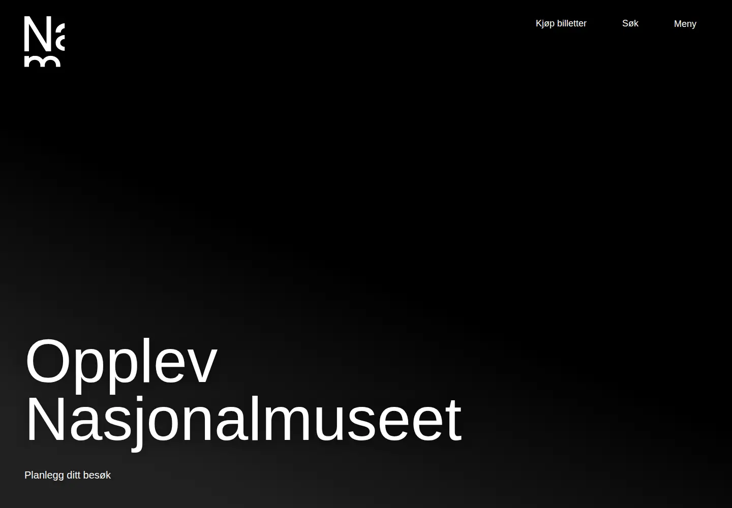 Screenshot of nasjonalmuseet.no