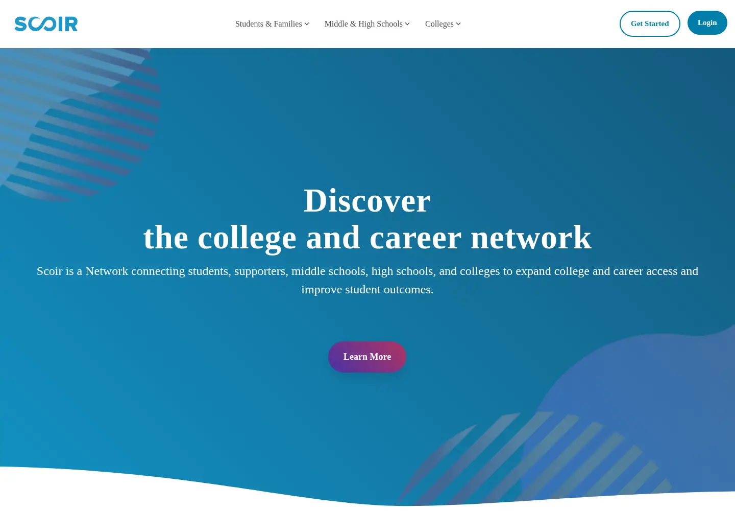 Screenshot of scoir.com