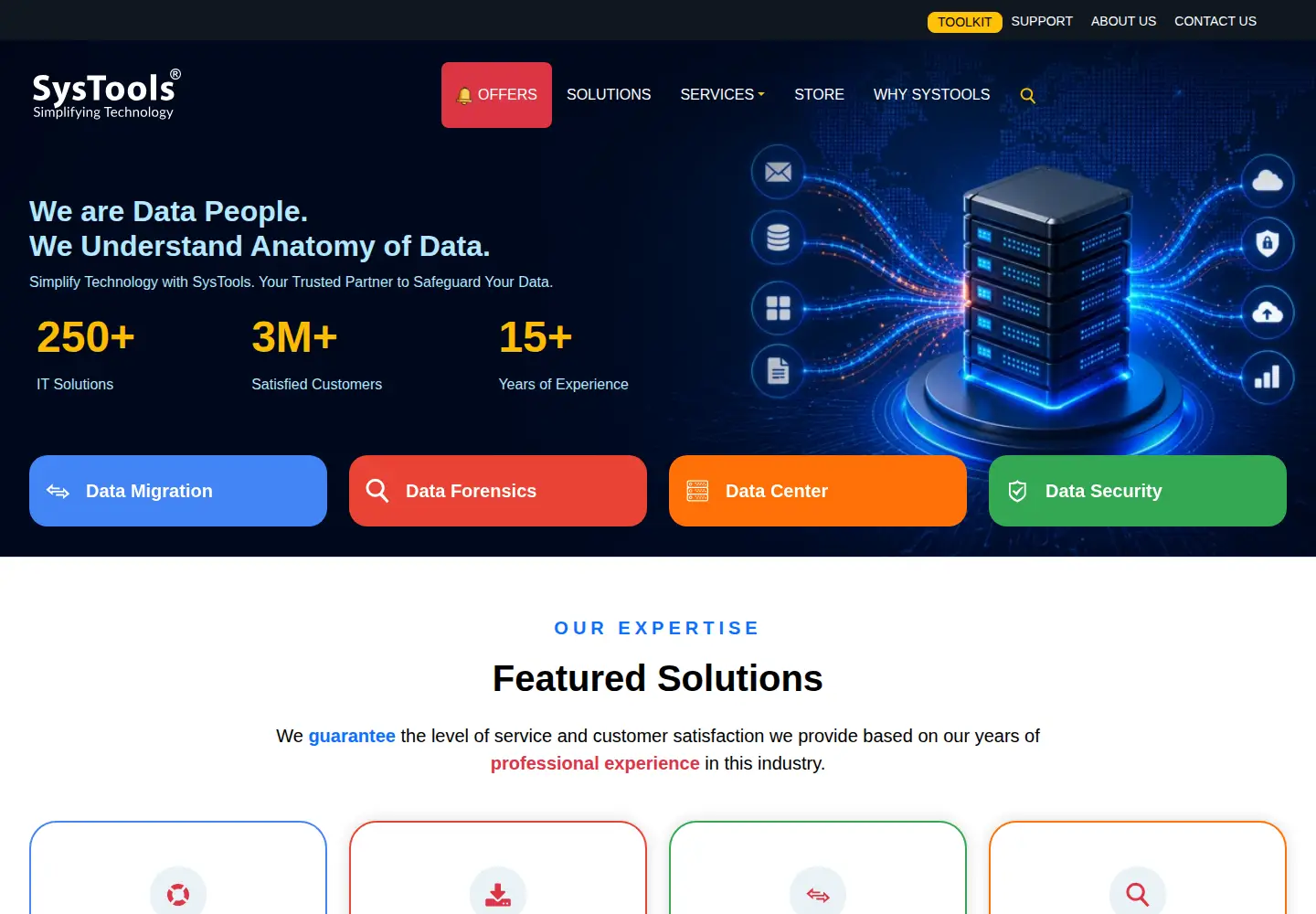 Screenshot of systoolsgroup.com