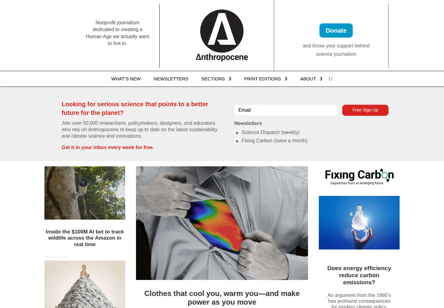 Screenshot of anthropocenemagazine.org