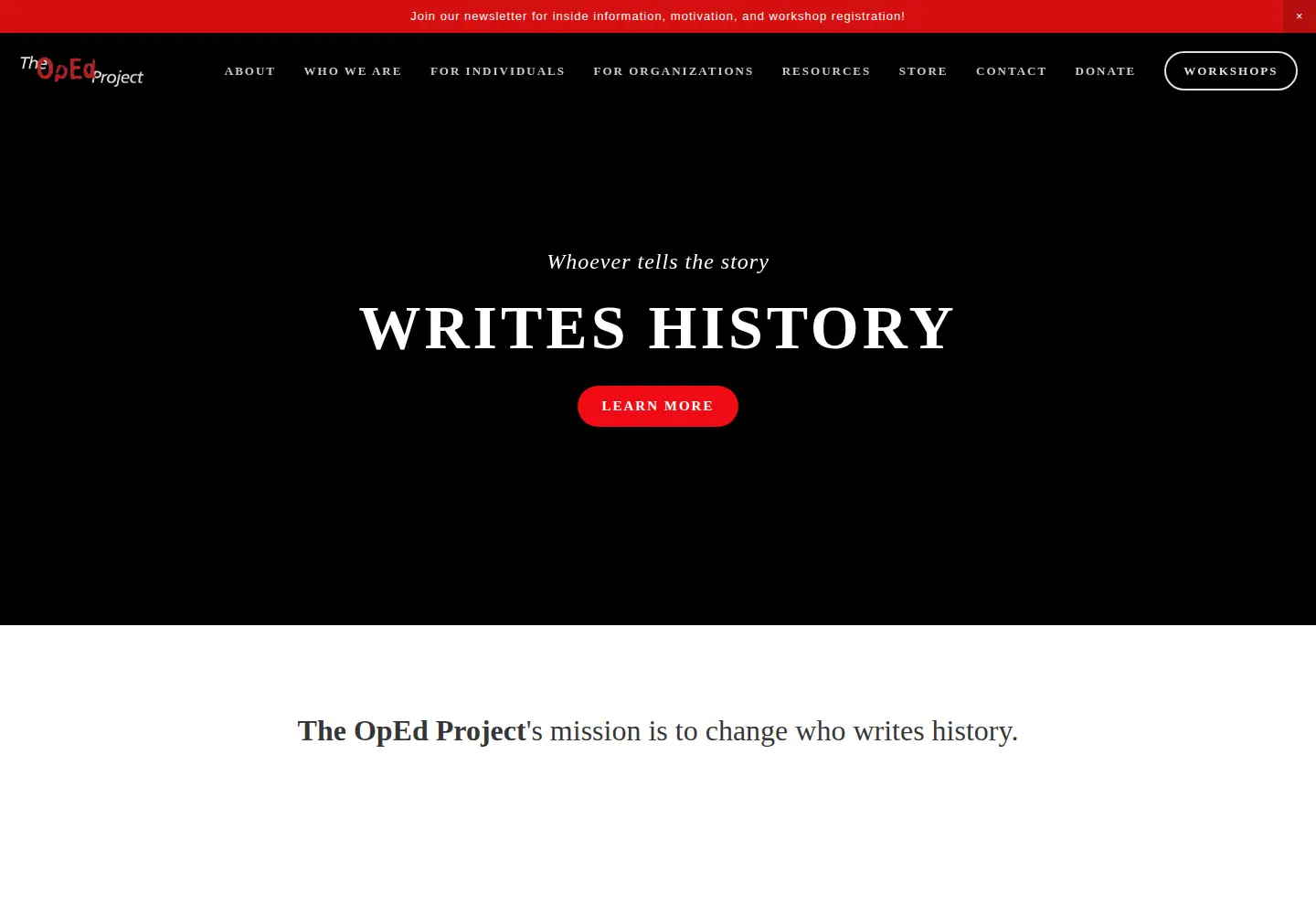 Screenshot of theopedproject.org