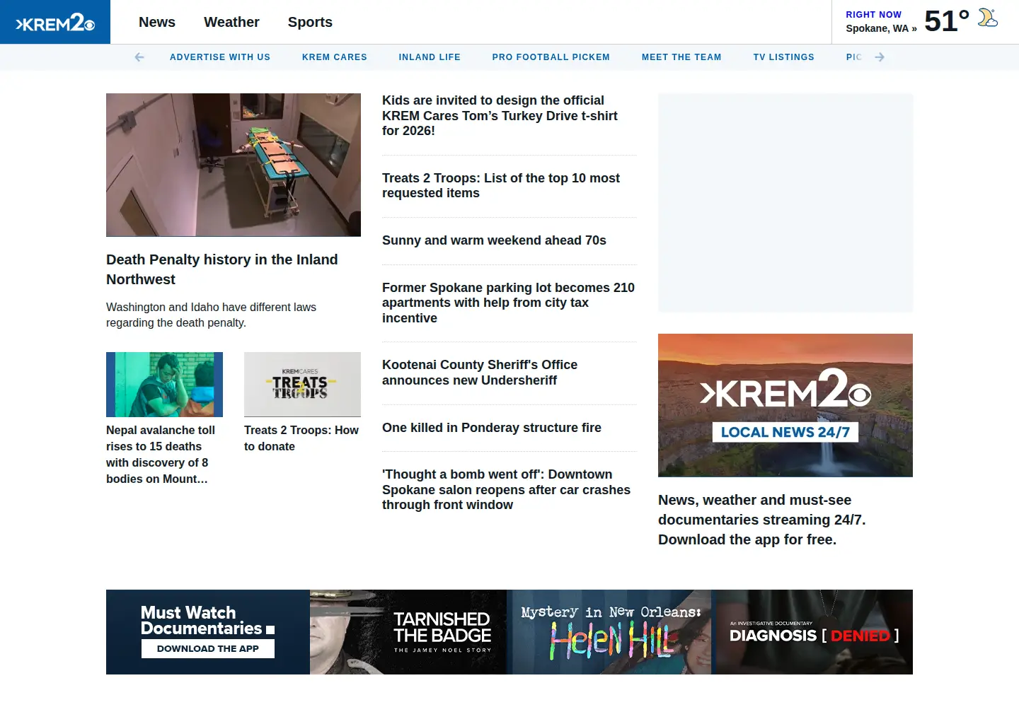 Screenshot of krem.com