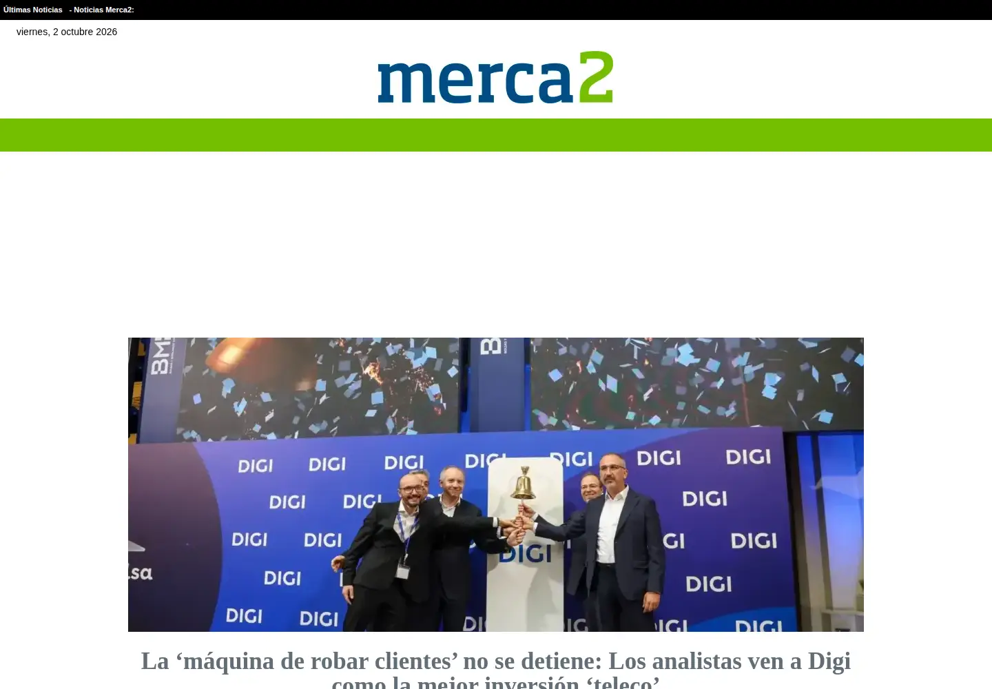 Screenshot of merca2.es