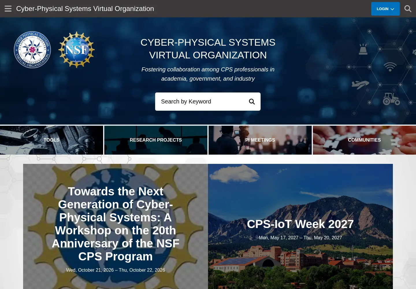Screenshot of cps-vo.org