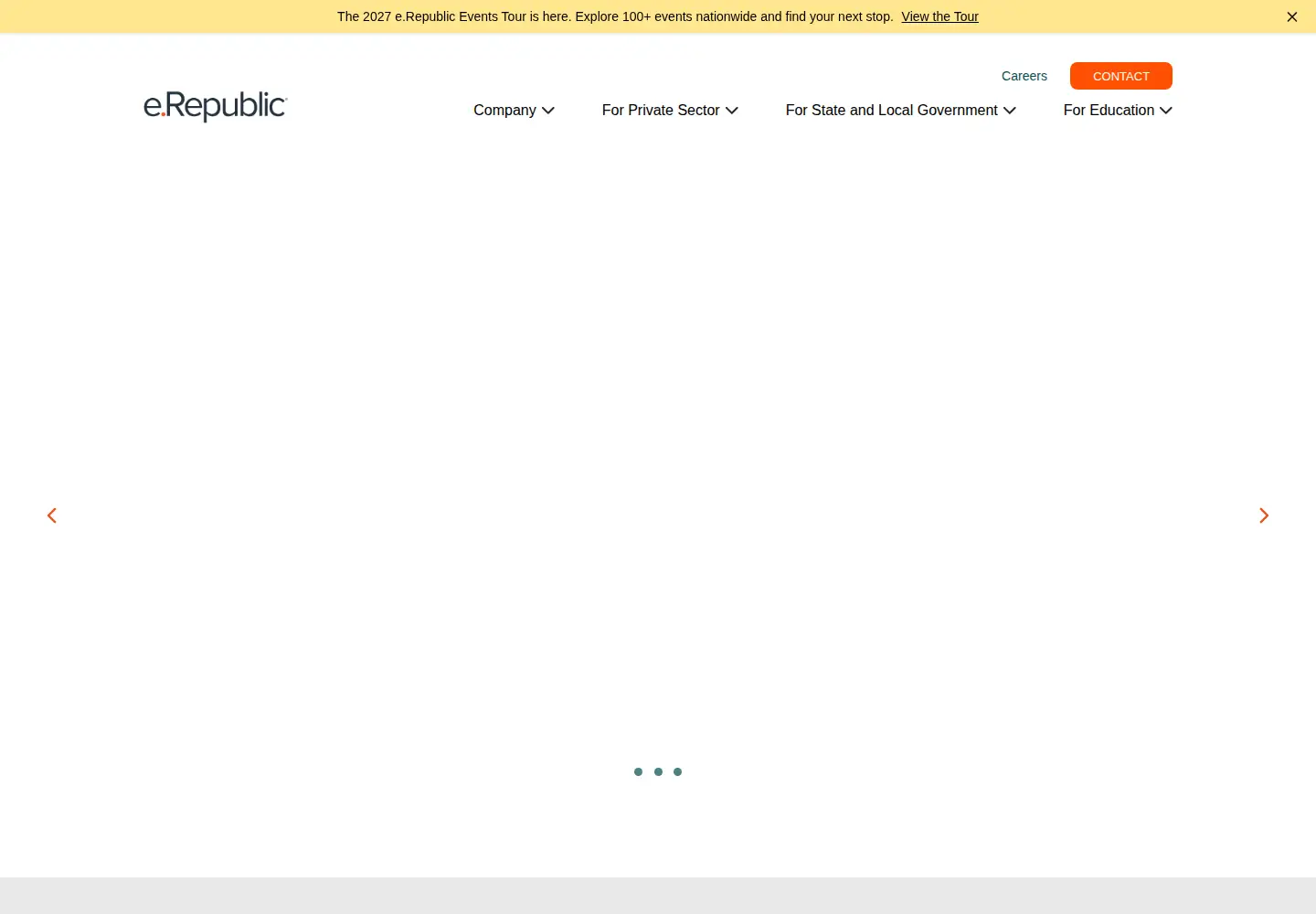 Screenshot of erepublic.com