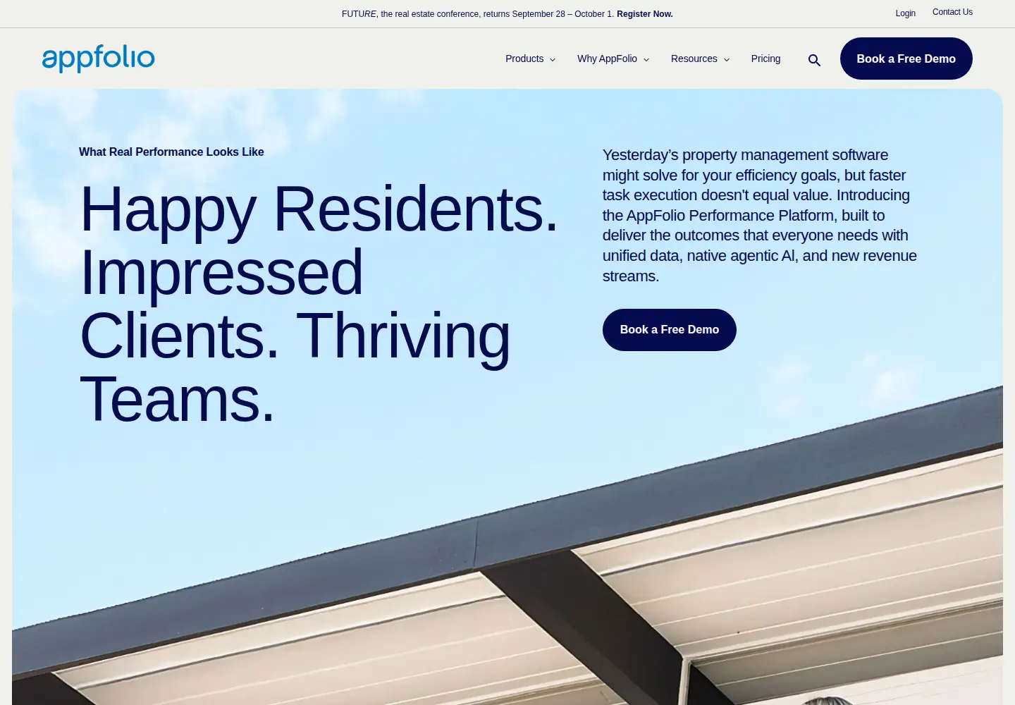 Screenshot of appfolio.com